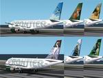 FS2002
                  A319-112 FRONTIER Six Livery Package